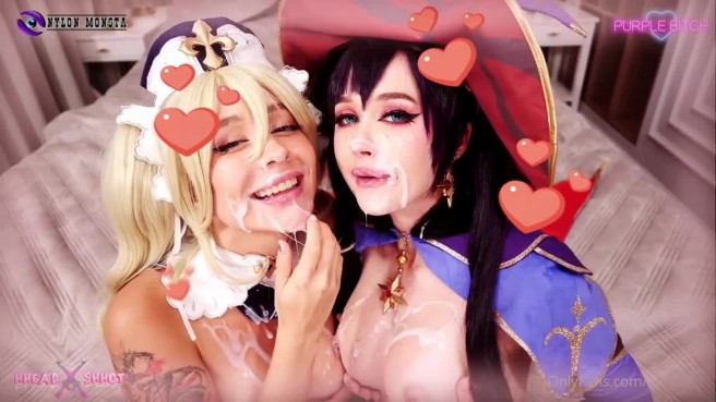 Ряженные сучки мастурбируют игрушками все дырки